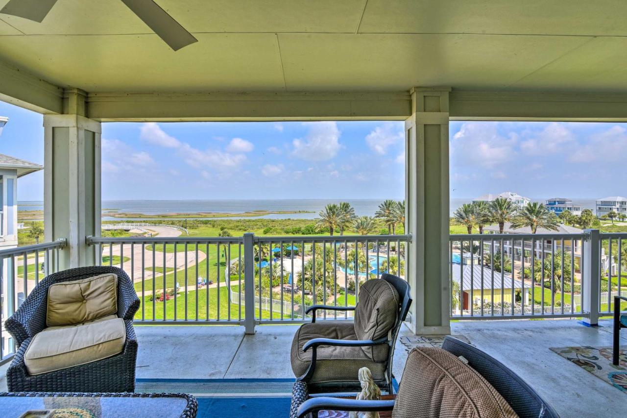דירות גלווסטון Pointe West Family Retreat Balcony And Ocean Views! מראה חיצוני תמונה